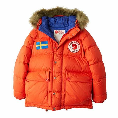 Fjallraven Men Expedition Down Jacket Orange PH318952 Philippines